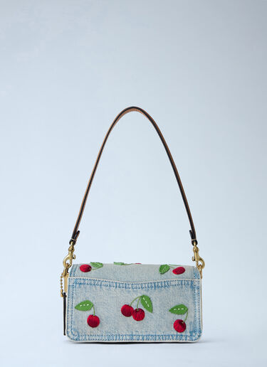 LN-CC® - Coach: Tabby Shoulder Bag 20 With Cherry Embroidery - Blue Coach Tabby Shoulder Bag 20 With Cherry Embroidery Blue coa0264026