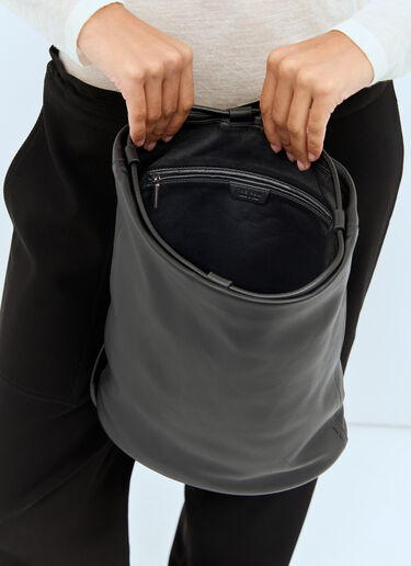 LN-CC® - The Row: Joe Leather Backpack - Black The Row Joe Leather Backpack Black row0258040