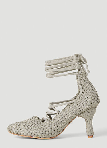 LN-CC® - Isa Boulder: Weavestrap Heels - Silver Isa Boulder Weavestrap Heels Silver isa0251013