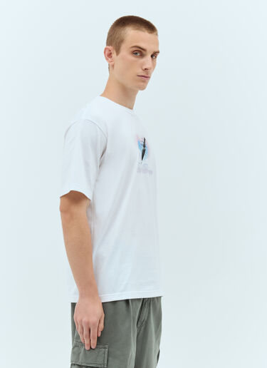 LN-CC® - ICE & TECHNO: Nail Bat T-Shirt - White ICE & TECHNO Nail Bat T-Shirt White int0156001