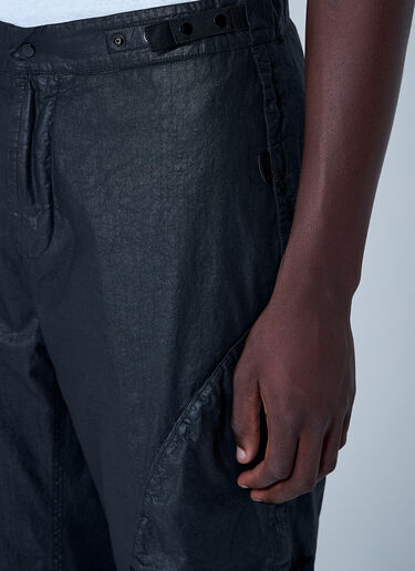 LN-CC® - Stone Island: Compass Patch Track Pants - Black Stone Island Compass Patch Track Pants Black sto0160019