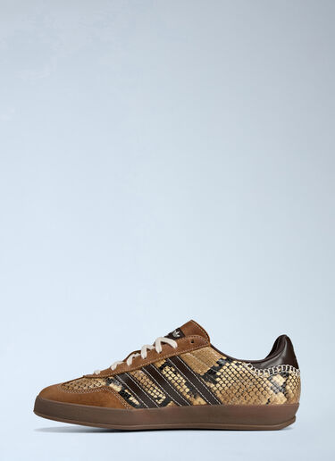 LN-CC® - adidas by Wales Bonner: Gazelle Snake Sneakers - Brown adidas by Wales Bonner Gazelle Snake Sneakers Brown awb0363011