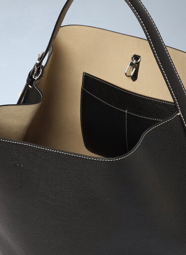TOTEME Belted Tote Bag Black tot0257042