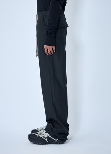 Moncler + Rick Owens Elasticated Drawstring Pants Black mcs0363015