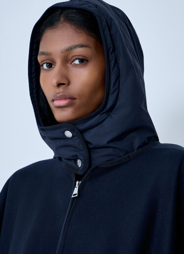 Moncler 후드 케이프 블랙 mon0263036