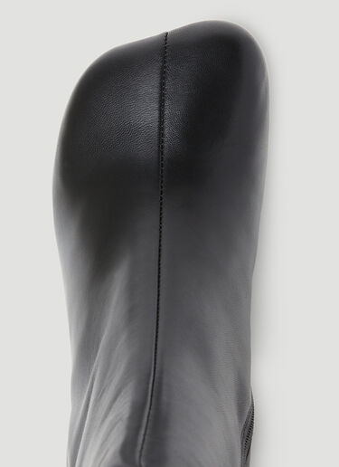 MM6 Maison Margiela Square Ankle Boots Black mmm0253026