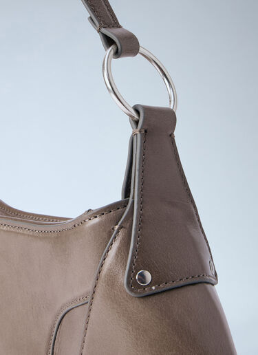 LN-CC® - KNWLS: Razr Shoulder Bag - Grey KNWLS Razr Shoulder Bag Grey knw0264008