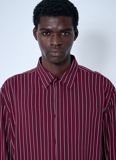 LN-CC® - Saint Laurent: Cassandre Shirt - Brown Saint Laurent Cassandre Shirt Brown sla0160003