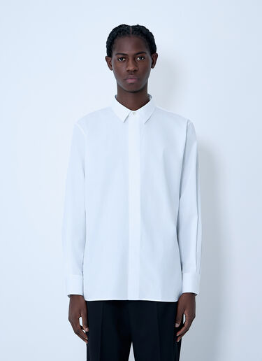 Saint Laurent Poplin Shirt White sla0162014
