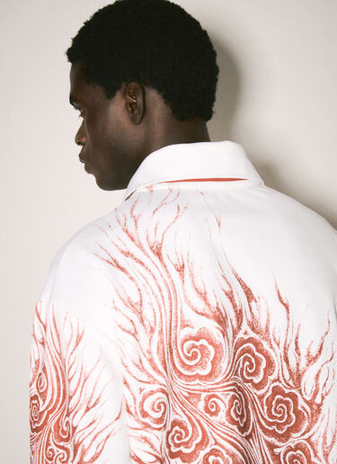 LN-CC® - Y-3 JFA: Logo Applique Long-Sleeve T-Shirt - White Y-3 JFA Logo Applique Long-Sleeve T-Shirt White yjf0158012