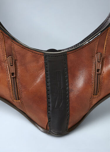 LN-CC® - Eden Tan: ブートバッグ5ショルダーバッグ - ブラウン Eden Tan ブートバッグ5ショルダーバッグ ブラウン ede0362007