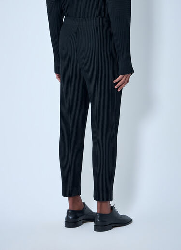 Homme Plissé Issey Miyake 褶裥锥形裤 黑色 hmp0163001