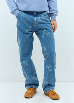Carhartt WIP Stamp Jeans Blue wip0157001