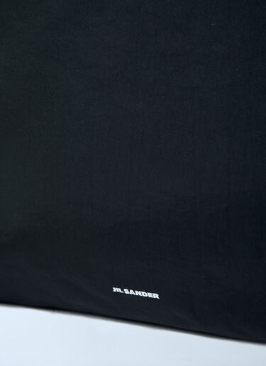 LN-CC® - Jil Sander: Oversized Tote Bag - Black Jil Sander Oversized Tote Bag Black jil0163008