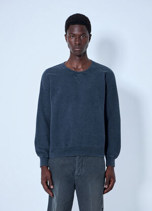 LN-CC® - Visvim: Jumbo SB Crew Sweatshirt - Navy Visvim Jumbo SB Crew Sweatshirt Navy vis0164008