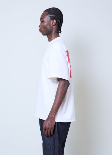 Walter Van Beirendonck x G-STAR Text Print T-Shirt White wlt0160030