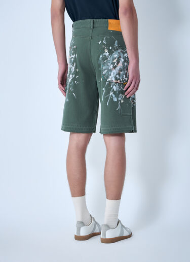 LN-CC® - Gallery Dept.: Platoon Painter Shorts - Green Gallery Dept. Platoon Painter Shorts Green gdp0164020