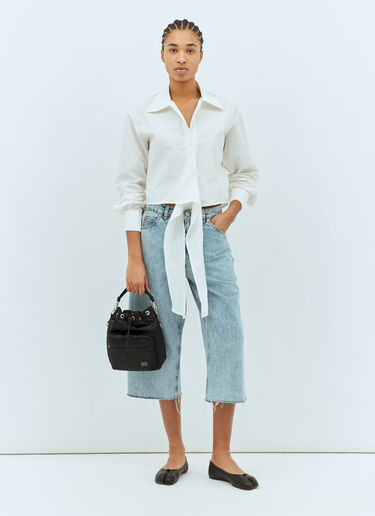 LN-CC® - Porter-Yoshida & Co: Small Balloonsac Crossbody Bag - Black Porter-Yoshida & Co Small Balloonsac Crossbody Bag Black por0358006