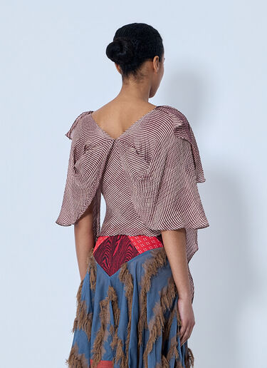 Kiko Kostadinov Plexus Blouse 粉色 kko0264005