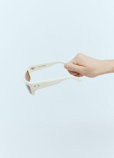 LN-CC® - Port Tanger: Niyyah Sunglasses - White Port Tanger Niyyah Sunglasses White prt0355006