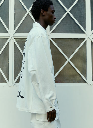 Sky High Farm Workwear Alastair Mckimm ワークウェアジャケット ホワイト skh0354007