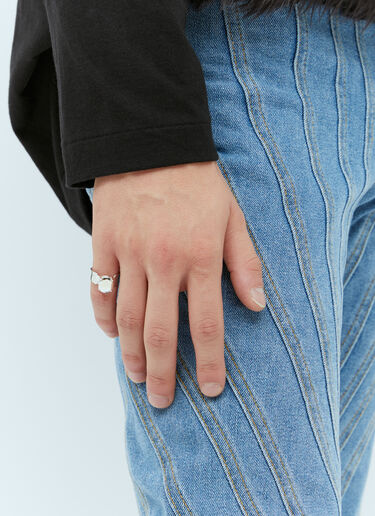 LN-CC® - Martine Ali: Stone Ring - Silver Martine Ali Stone Ring Silver mta0353002
