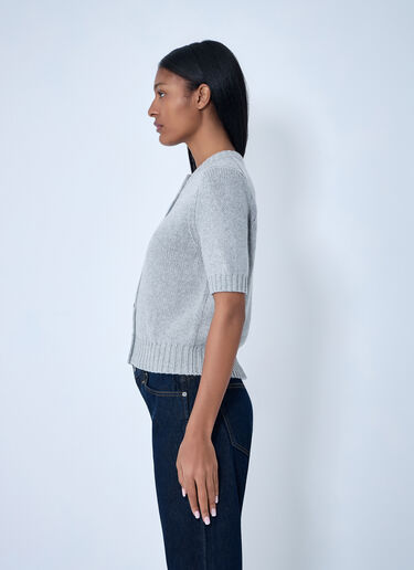 LN-CC® - Khaite: Nora Cardigan - Grey Khaite Nora Cardigan Grey kha0263003