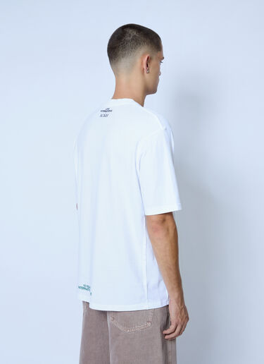 LN-CC® - ACMH x Love International: Logo Motif T-Shirt - White ACMH x Love International Logo Motif T-Shirt White acl0162001