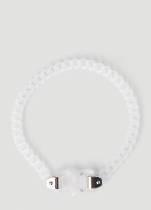 LN-CC® - 1017 ALYX 9SM: Transparent Chain Necklace - White 1017 ALYX 9SM Transparent Chain Necklace White aly0245041
