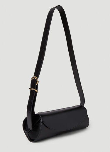 LN-CC® - Jil Sander: Cannolo Small Shoulder Bag - Black Jil Sander Cannolo Small Shoulder Bag Black jil0251018