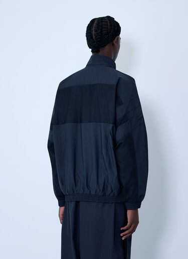 LN-CC® - Vetements: Mesh Panel Track Jacket - Black Vetements Mesh Panel Track Jacket Black vet0162002