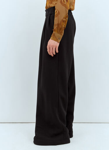 LN-CC® - Dries Van Noten: Hama Wide-Leg Pants - Black Dries Van Noten Hama Wide-Leg Pants Black dvn0158020