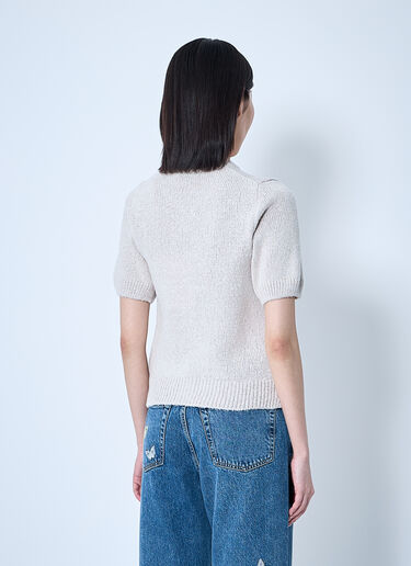 LN-CC® - Our Legacy: Shrunken Cardigan - Beige Our Legacy Shrunken Cardigan Beige our0261008
