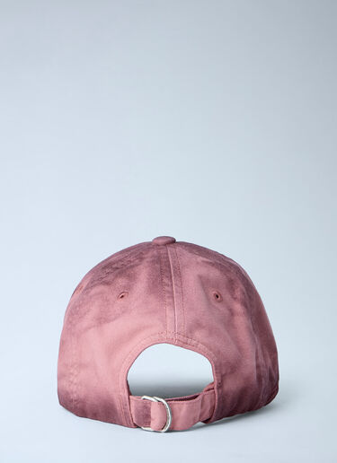 LN-CC® - Acne Studios: Washed Baseball Cap - Pink Acne Studios Washed Baseball Cap Pink acn0263021