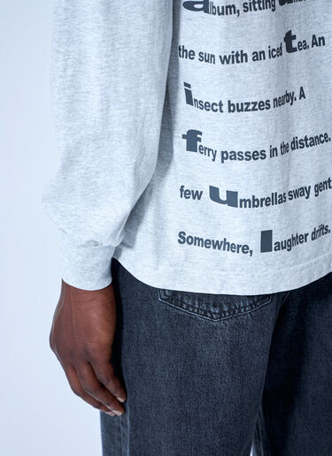 b.Eautiful Poem Sweatshirt Grey bea0164020