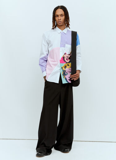 LN-CC® - Comme des Garçons SHIRT: x Andy Warhol 波普艺术衬衫 - 白色 Comme des Garçons SHIRT x Andy Warhol 波普艺术衬衫 白色 cdg0156002