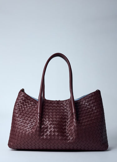 LN-CC® - Bottega Veneta: Large Pinacoteca Handbag - Brown Bottega Veneta Large Pinacoteca Handbag Brown bov0259047
