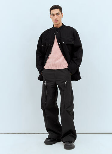 LN-CC® - Dries Van Noten: Melbourne Sweater - Pink Dries Van Noten Melbourne Sweater Pink dvn0158022