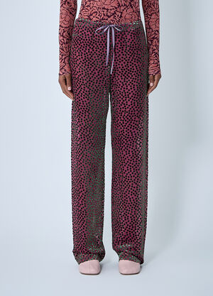 Dries Van Noten Pachas Pants Pink dvn0262001