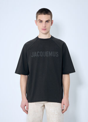 Jacquemus Le T-Shirt Typo Brown jac0160016