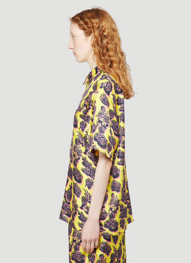 LN-CC® - Stella McCartney: Ricky Silk Shirt - Yellow Stella McCartney Ricky Silk Shirt Yellow stm0241056