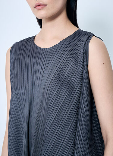 Pleats Please Issey Miyake Efficient Square Top Grey plp0258018