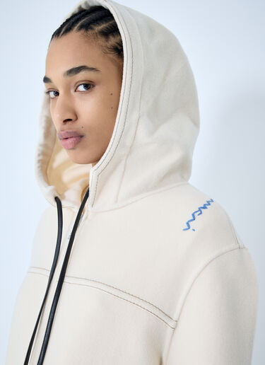 LN-CC® - Marni: Wool-And-Cashmere Hooded Jacket - Beige Marni Wool-And-Cashmere Hooded Jacket Beige mni0259006