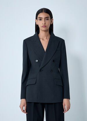 LN-CC® - Gucci: Double-Breasted Blazer - Black Gucci Double-Breasted Blazer Black guc0261127