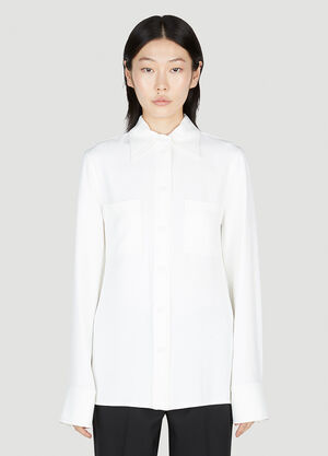 LN-CC® - Stella McCartney: Classic Shirt - White Stella McCartney Classic Shirt White stm0253011