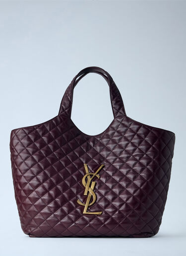 LN-CC® - Saint Laurent: Icare Maxi Tote Bag - Burgundy Saint Laurent Icare Maxi Tote Bag Burgundy sla0262050