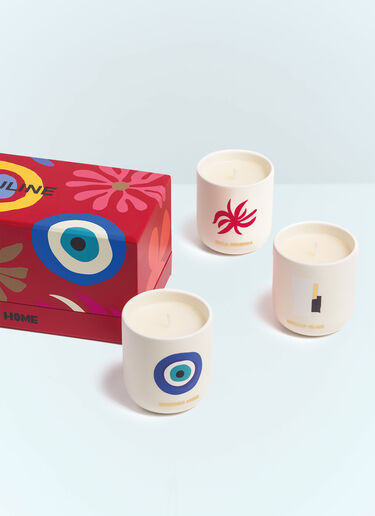 LN-CC® - Assouline: Mini Candles Travel Set From Home - Red Assouline Mini Candles Travel Set From Home Red wps0691691