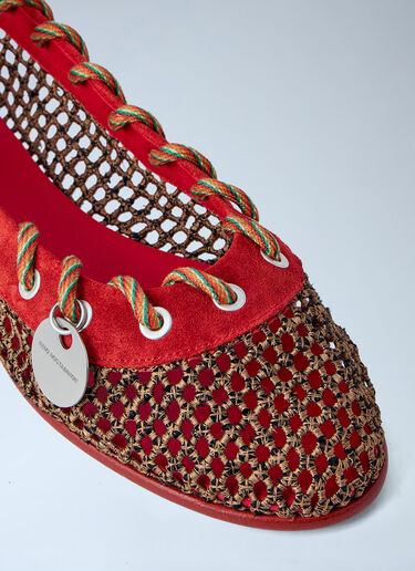 Kiko Kostadinov レティセッラ フラット 赤 kko0264015