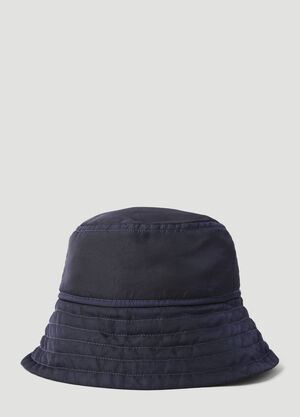 Dries Van Noten Topstitching Bucket Hat Blue dvn0156038