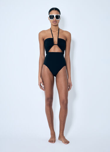 Rick Owens Prong Bather One-Piece Black ric0259017